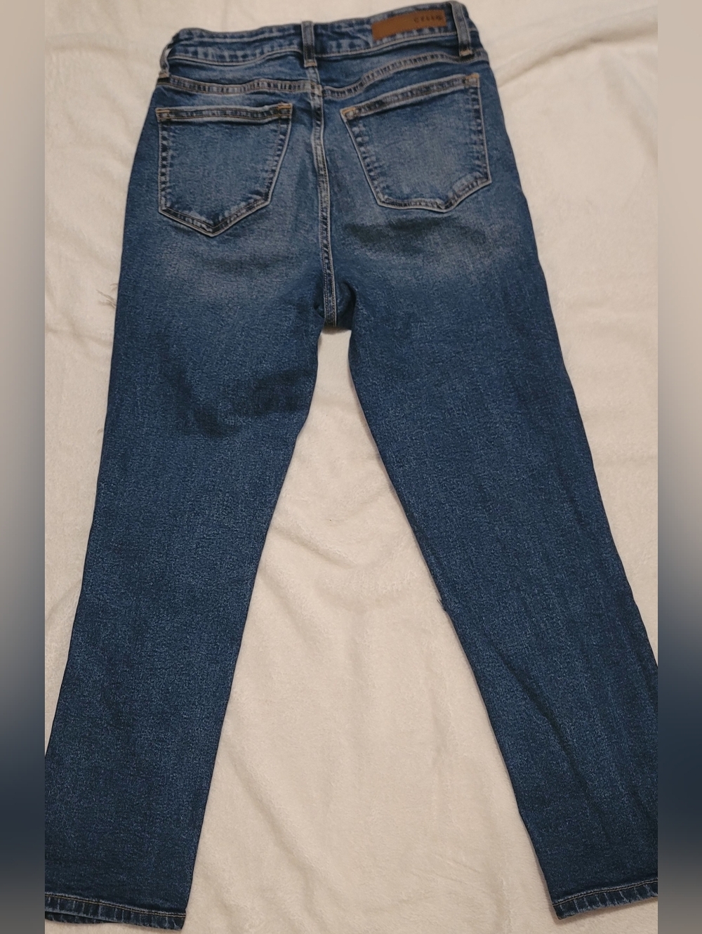 Cello Jeans SZ 5 Skinny Jeans Ripped Distressed Open Slim Medium Wash High waist - Picture 6 of 7